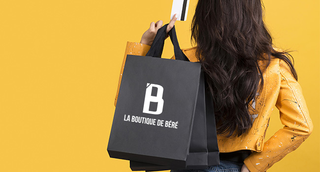 Réalisation du logo pour le site e-commerce La Boutique de Béré, Épernay