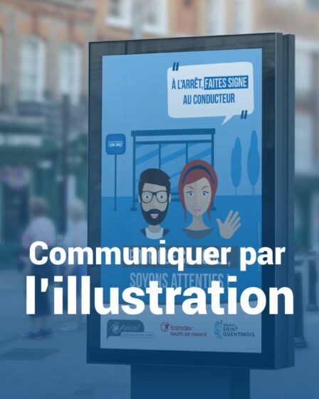 Usage de l'illustration sur les supports de communication