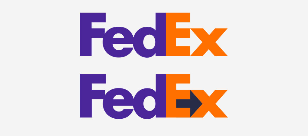 FedEx - logo signification cachée