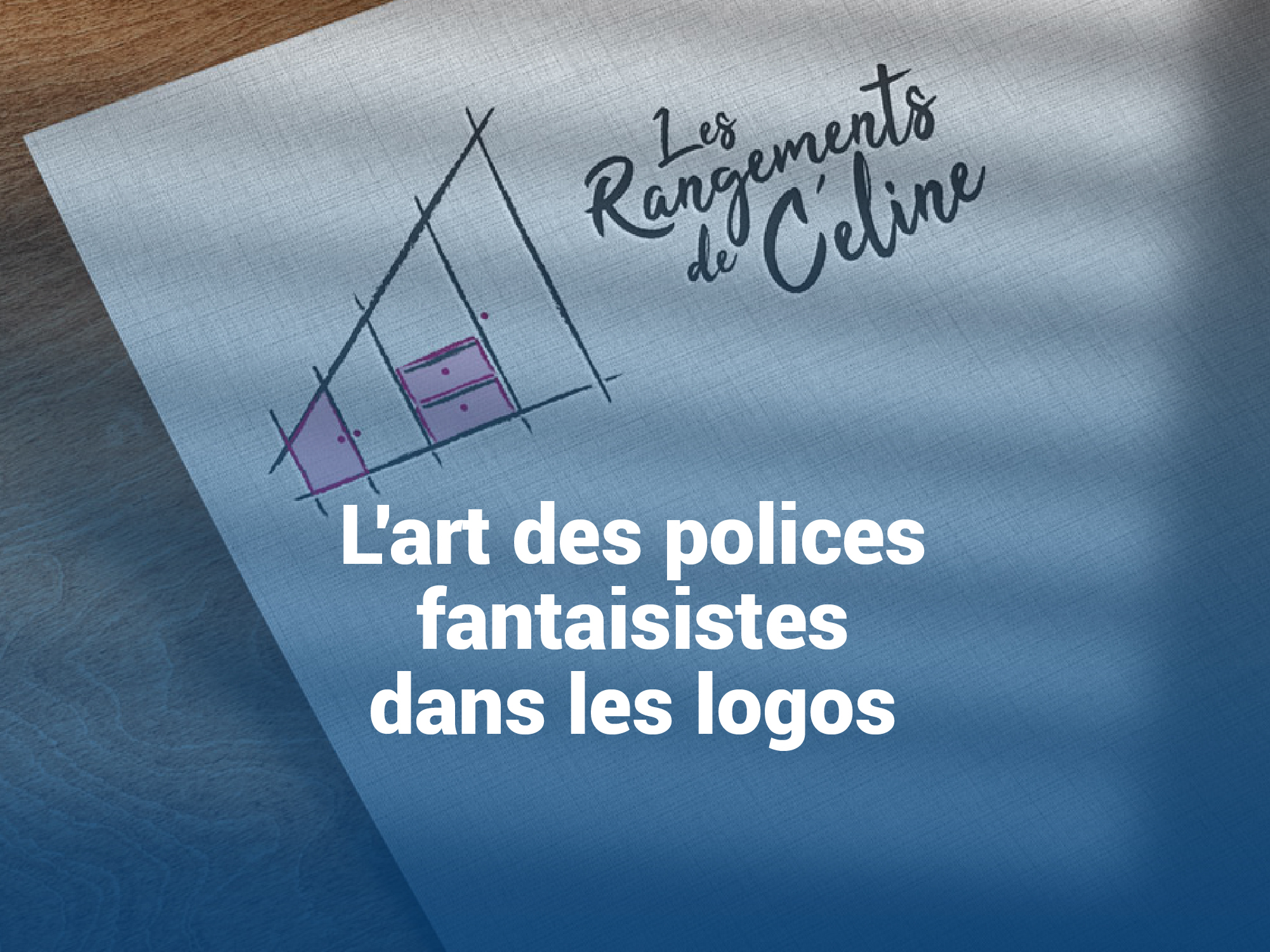 L'art des polices fantaisistes dans les logos