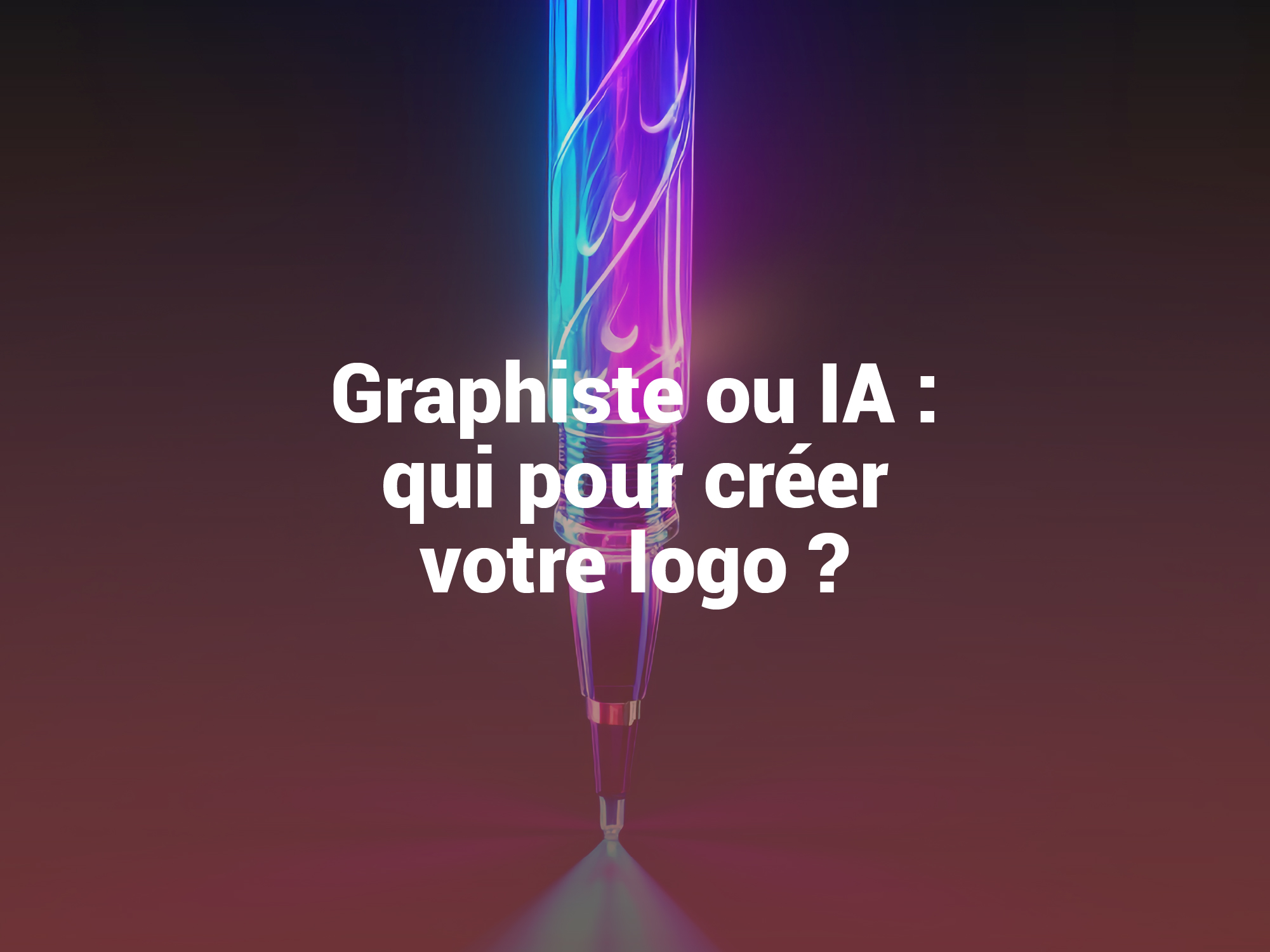 Graphiste ou IA : qui pour créer votre logo ?