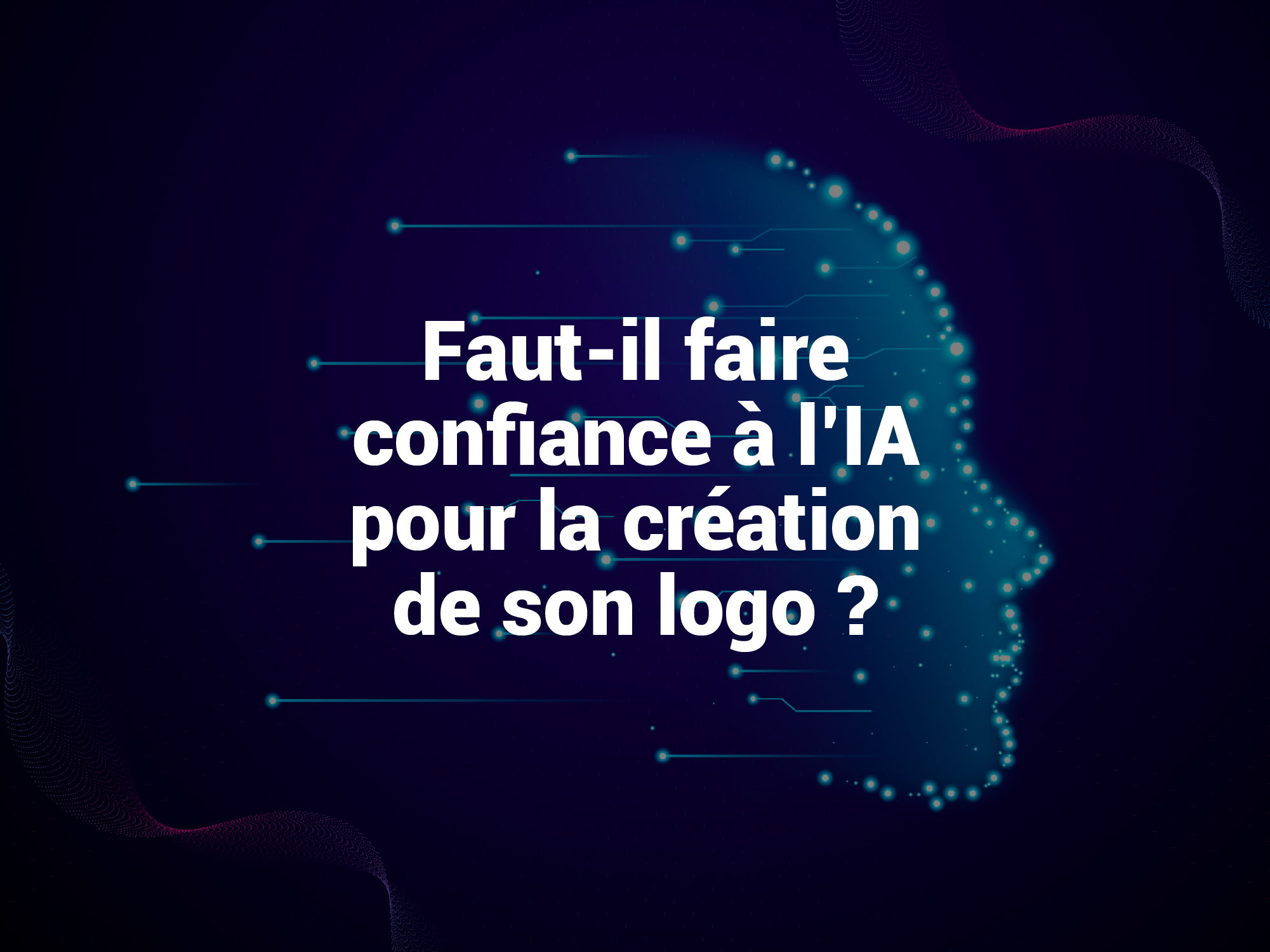confiance IA pour la création de son logo