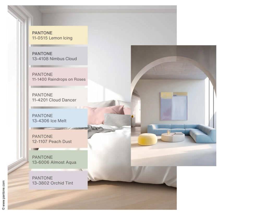 décoration, couleur par Pantone