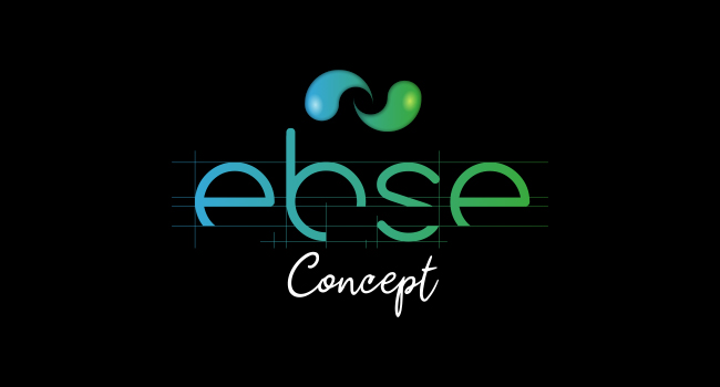 Réalisation du logo et de la carte de visite de la société EBSE Concept, bureau d’études spécialisé dans le domaine Fluides-Thermique - Reims