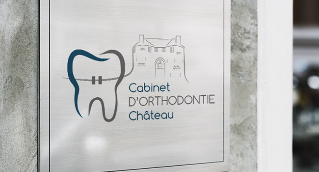 logo cabinet orthodontie Château, Château-Thierry