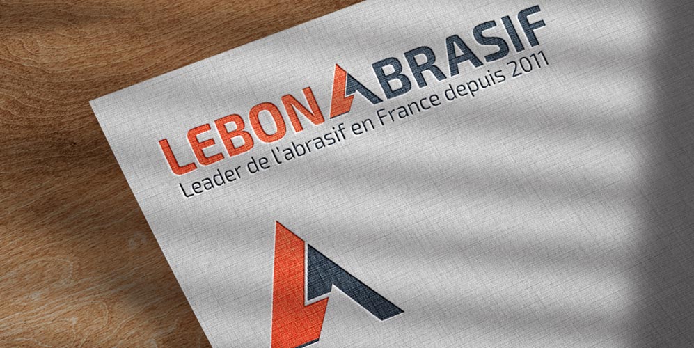 témoignage avis projet graphiste freelance reims - projet logo Le Bon Abrasif